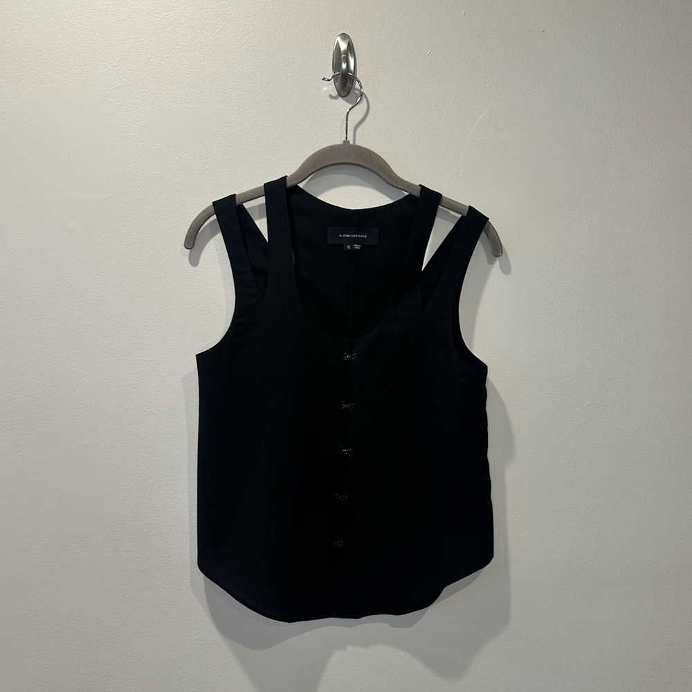 Alexander Wang Women's Black Wool Vest - XS